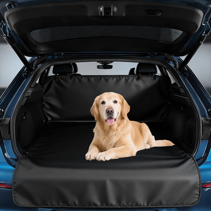 Vaskula Kofferraumschutz Hund 200 * 145cm Ladekantenschutz Kofferraum Schutzmatte Oxford Stoff Hunde