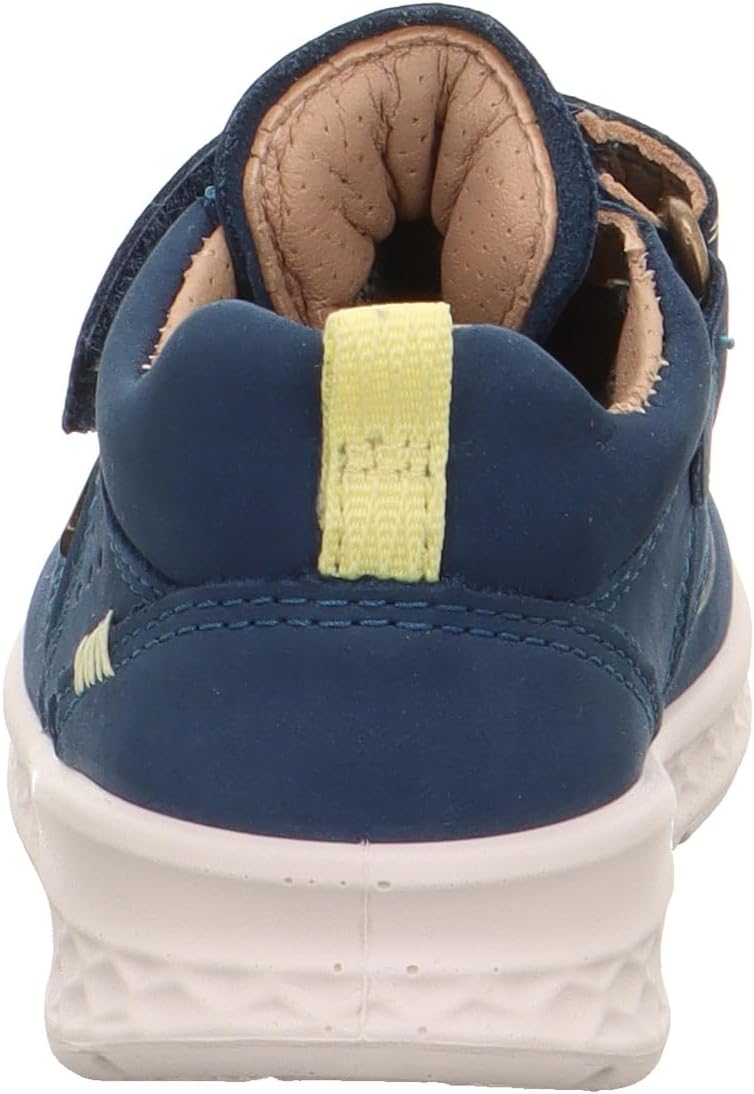 Superfit Jungen Breeze Gore-tex Lauflernschuh 20 EU Weit Blau Gelb 8030, 20 EU Weit Blau Gelb 8030