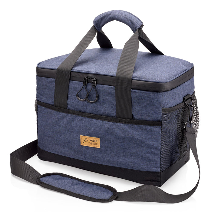 Valle Verde Multifunktionale Kühltasche – Kühlbox mit 4-lagiger Isolierung, Auslaufsicher, mit Seite