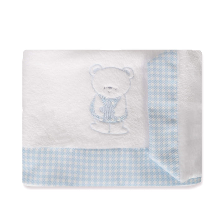 Babyline Bettwäsche-Set aus 100% Coralina-Stoff, für Kinderbett/Bett, 70 x 140 cm, warm, superweich,