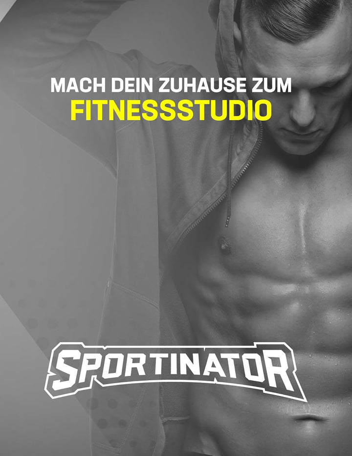 SPORTINATOR® Apollon Rudergerät für Zuhause – leises Magnet-Widerstandssystem, Digitale Anzeige, kla