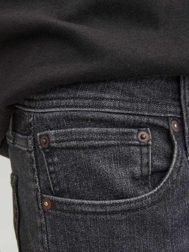 JACK & JONES Male Slim Fit Jeans JJIGLENN JJORIGINAL SQ 270 NOOS Slim Fit Jeans 28W / 30L Black Deni