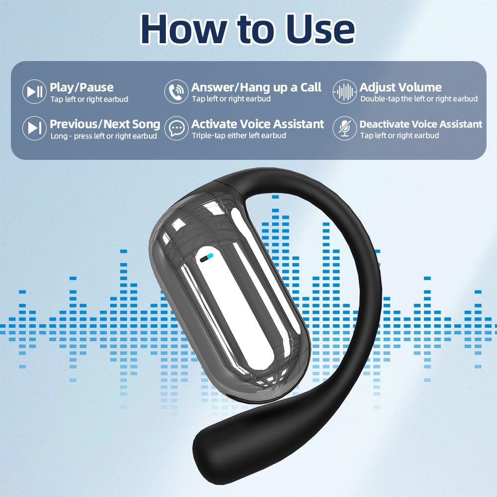 Echtzeit Übersetzungskopfhörer, AI Übersetzer Kopfhörer 144 Sprachen, Translation Earbuds Bluetooth