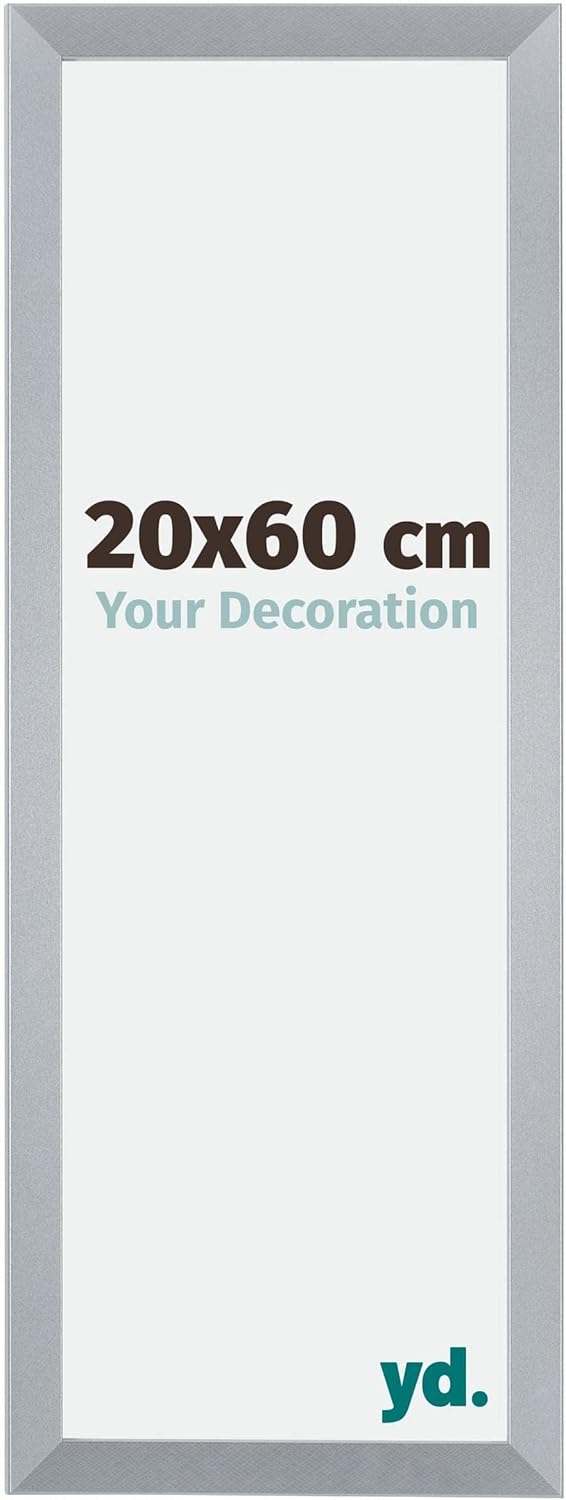 yd. Your Decoration - Bilderrahmen 20,00x60,00 cm - Bilderrahmen aus MDF mit Acrylglas - Antireflex