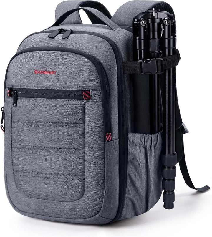 bagsmart Kamerarucksack Spiegelreflex Kameratasche für Fotografen, Wasserdichter Fotografie Reiseruc