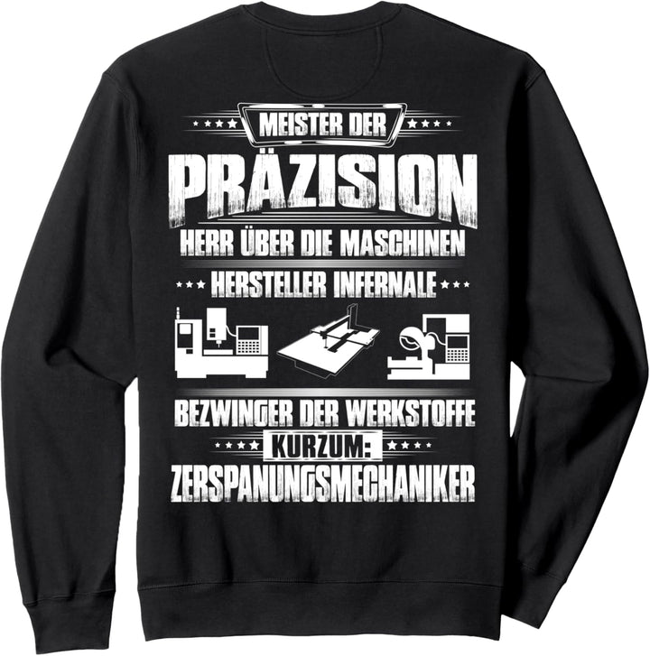 Bezwinger Der Werkstoffe Zerspanungsmechaniker Sweatshirt