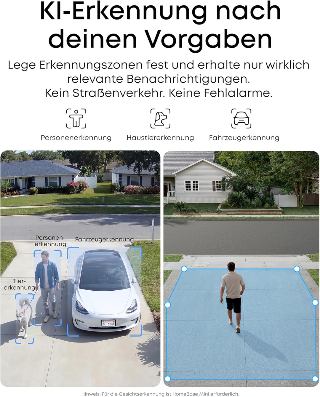 eufy Security eufyCam C37, kabellose 2K Outdoor-Überwachungskameras mit 360° KI-Tracking (Pan & Tilt