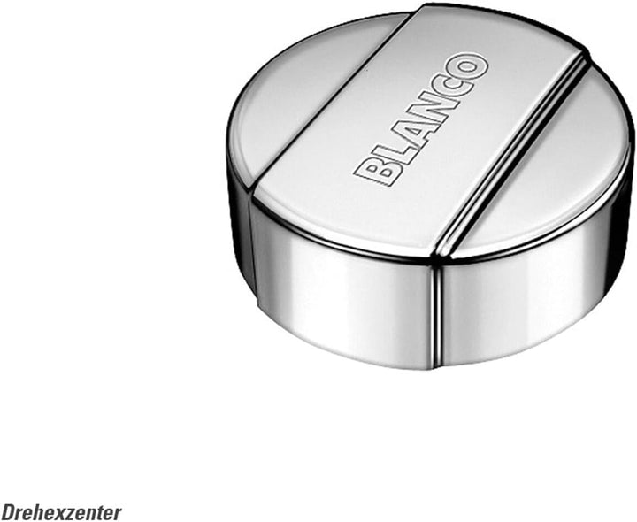 BLANCO DALAGO 45 | SILGRANIT felsgrau | Einbauart: Einbau von Oben | mit Ablauffernbedienung | 45er