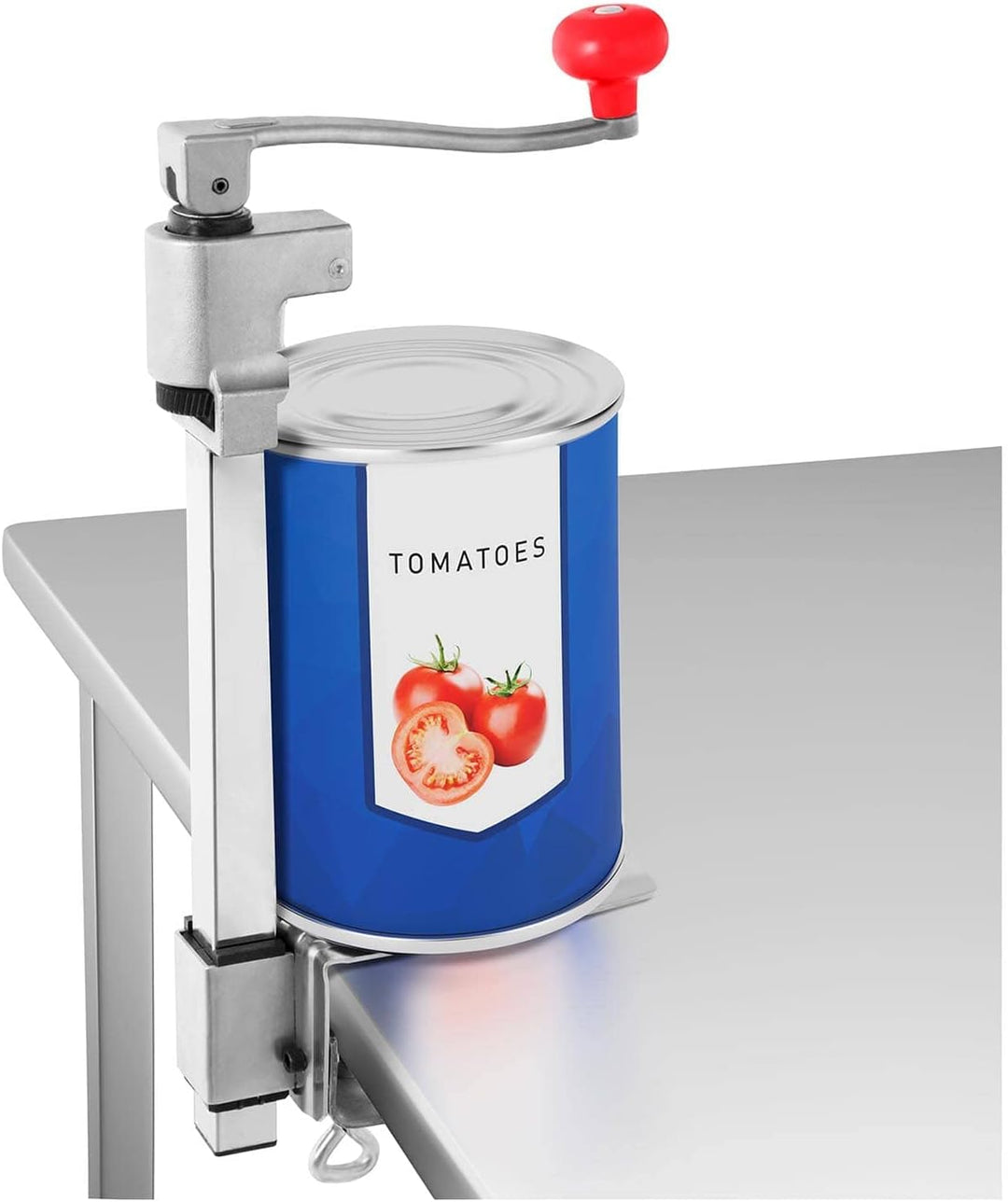 Royal Catering Tischdosenöffner RCTD-4 Dosenöffner Gastronomie Edelstahl Deckelöffner für grosse Dos