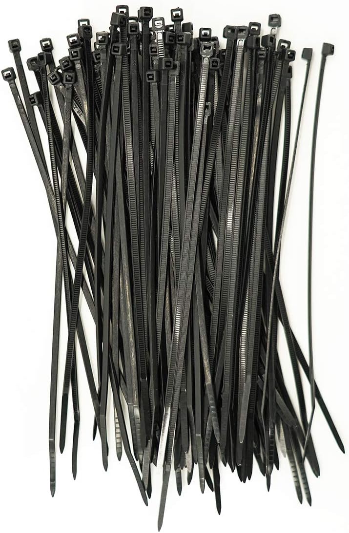 ERKO 100 Stück professionelle Kabelbinder 300 x 3,6 mm, Halter für den Kabelweg Halter für Kabelbind