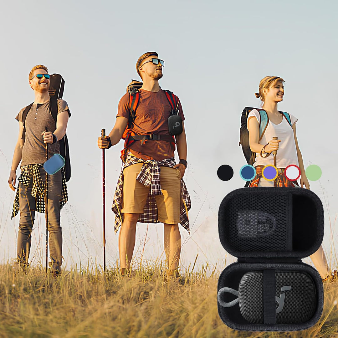 Lebakort Hart Tasche Hülle Etui Tasche für Soundcore Select 4 Go Ultraportabel Bluetooth Lautspreche