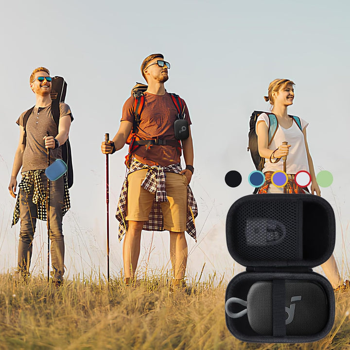 Lebakort Hart Tasche Hülle Etui Tasche für Soundcore Select 4 Go Ultraportabel Bluetooth Lautspreche
