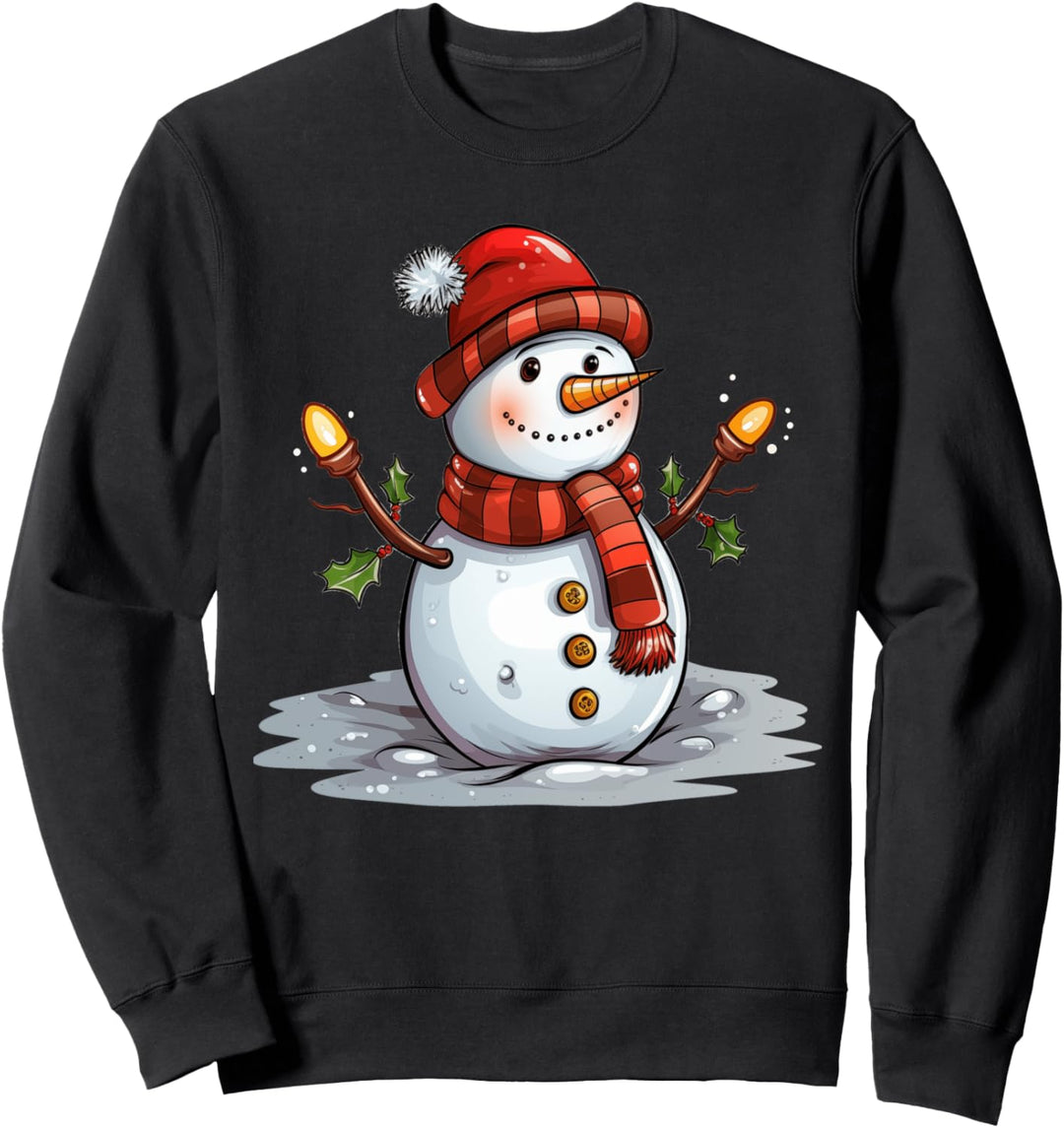 Weihnachts Familie Kinder Outfit Schneemann Weihnachten Sweatshirt