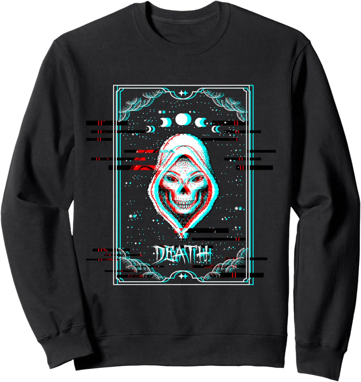 Death - Tarot Card Moon Gothic Okkult Sweatshirt