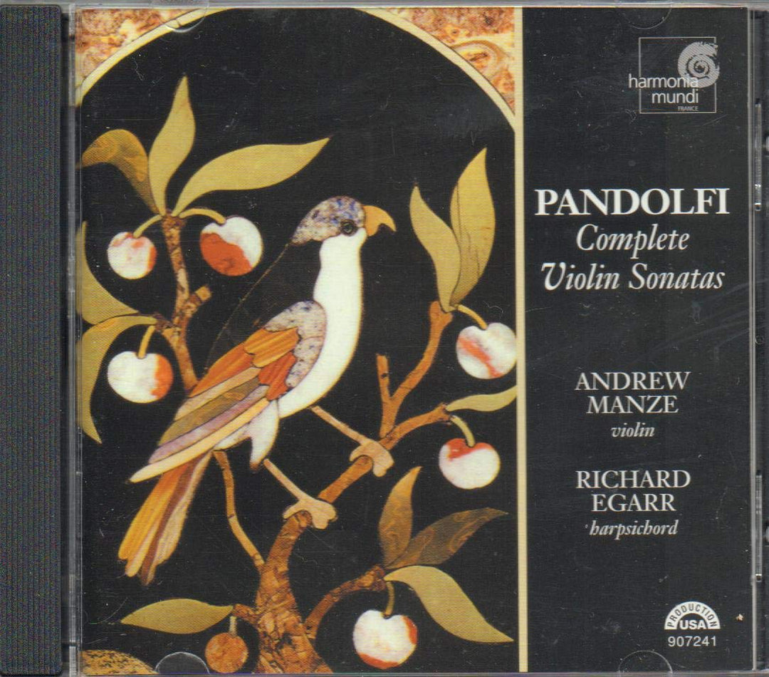 Pandolfi-Mealli: Complete Violin Sonatas, Audio-CD