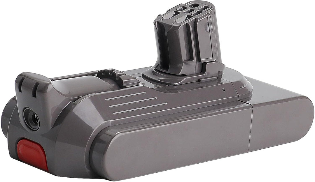 Akku für Dyson V12 Detect Slim 3000mAh 25,2V Li-ion Ersatzakku, Click-in Modell mit rotem Knopf, Kom