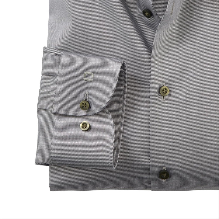 OLYMP Herren Oberhemd Langarm Level.Five.Body.fit,Twill,Body fit,Modern Kent 37 Oliv 47, 37 Oliv 47