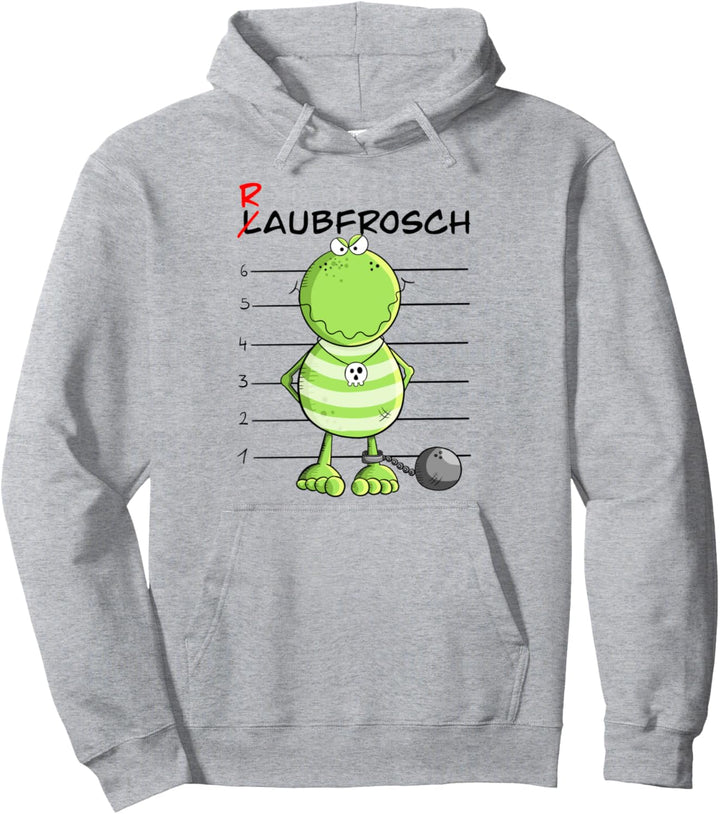 Frosch Wortspiel I Fun Statement Frosch I Pullover Hoodie