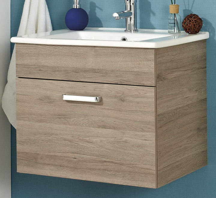 Pelipal Waschtischunterschrank Quickset 313 in Sanremo Eiche Terra quer Nachbildung, 72 cm breit | W