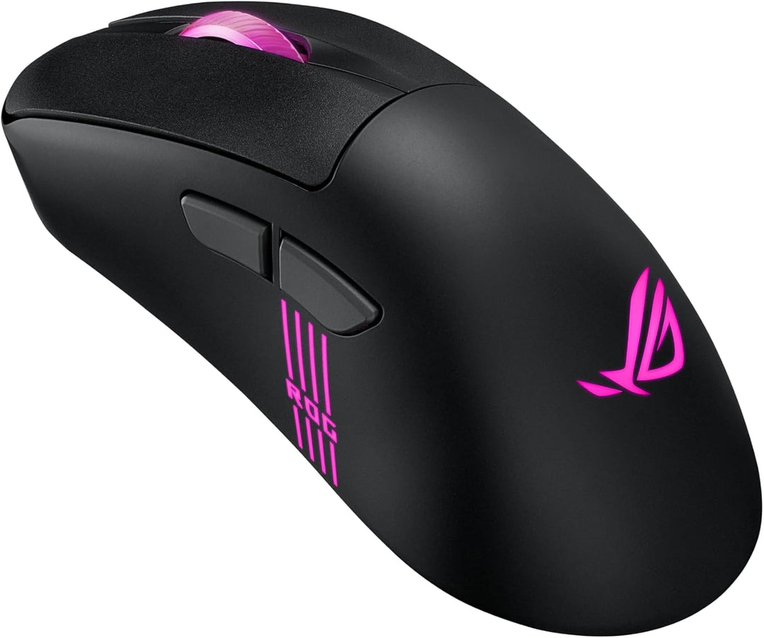 ASUS ROG Keris II Origin Wireless RGB Gaming-Maus (ergonomisch, FPS Esport 65g leicht, ROG AimPoint