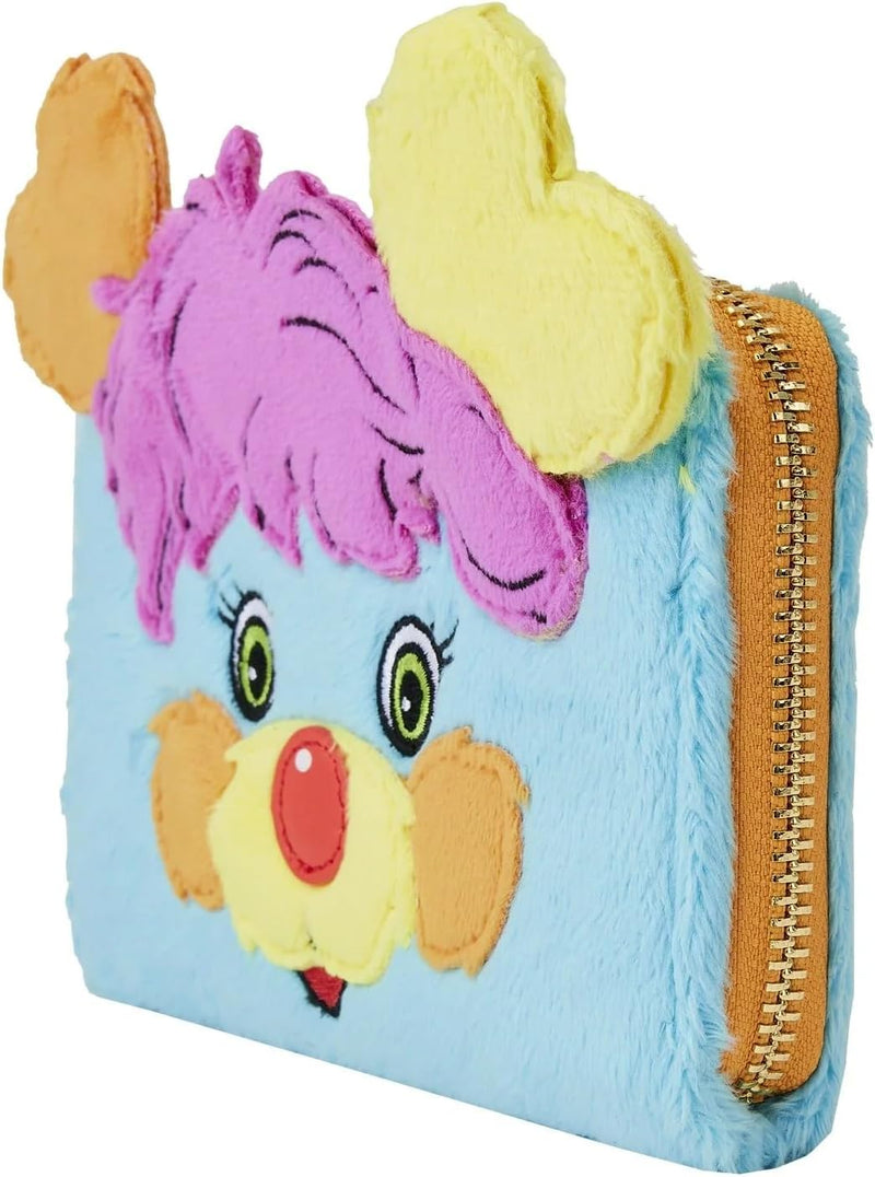 Loungefly Popples Cosplay Plüsch Geldbörse mit Reissverschluss, Blau, Geldbörse