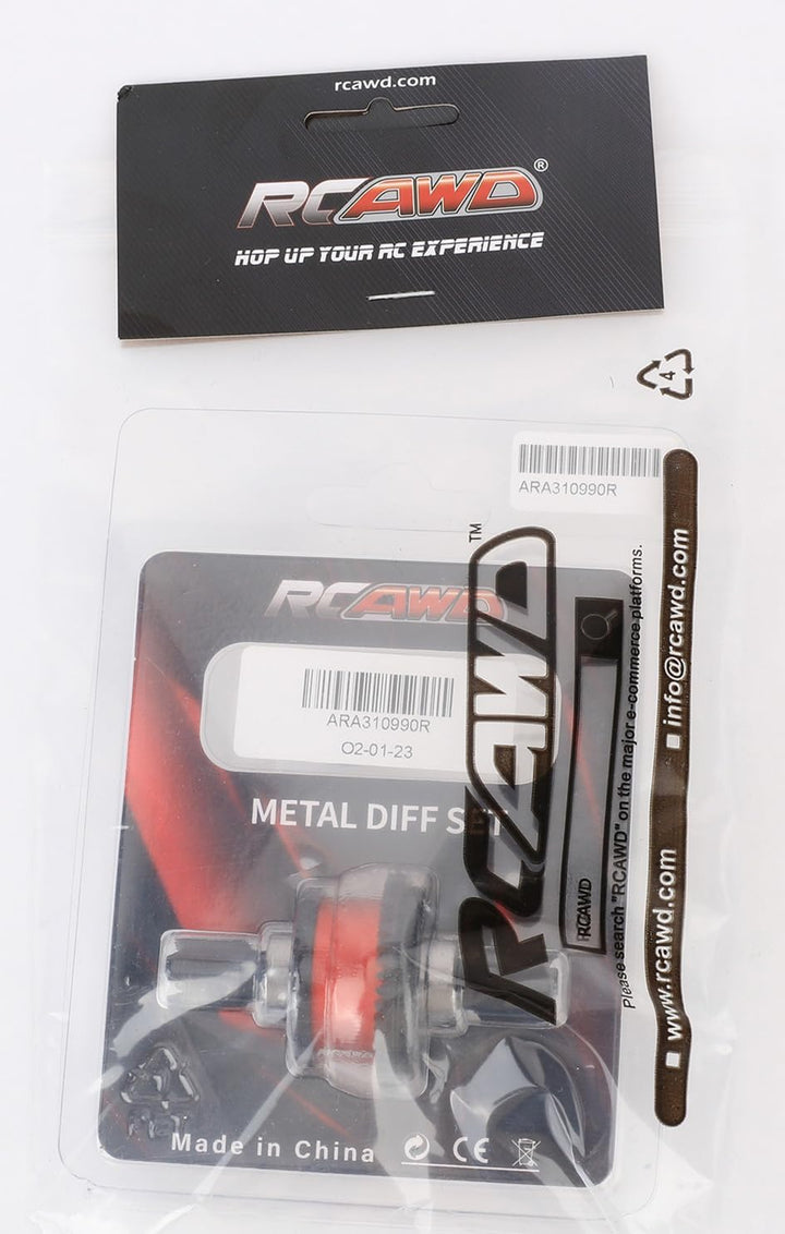 RCAWD Differential Active F/R Diff-Set für Arrma 1/7 Felony Limitless Infrktion Fireteam Mojave 6s U