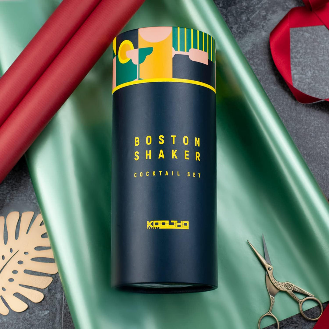 Boston Shaker Set Barkeeper Cocktailshaker, Tin Tin Shaker Bar Set, Profi Cocktail Set Boston Shaker
