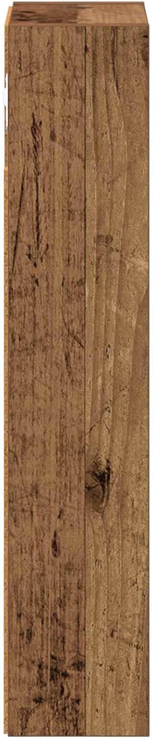 vidaXL Badezimmer-Wandschrank Altholz 20 x 10 x 50 cm Holzwerkstoff, Altholz 20 x 10 x 50 cm