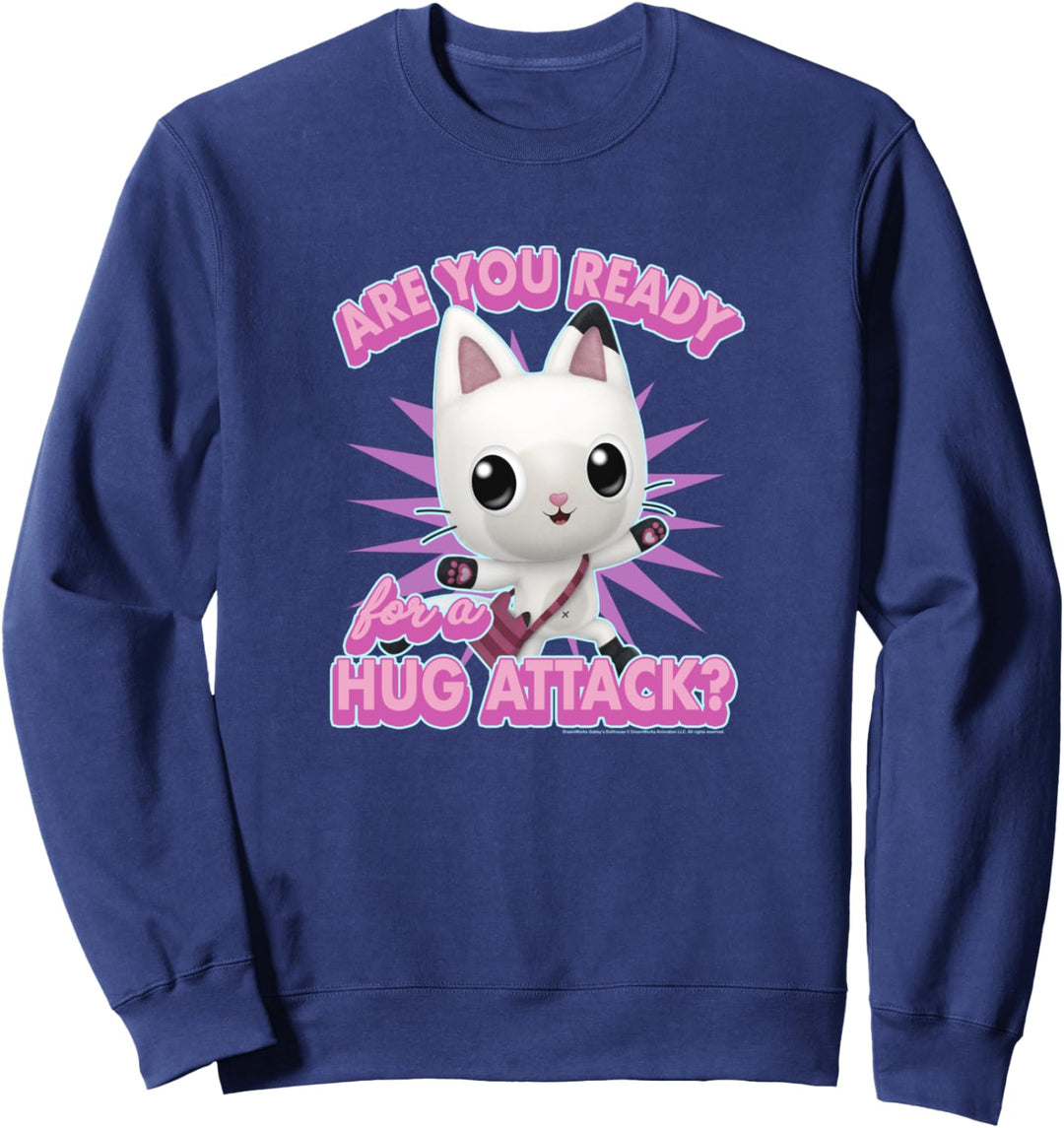 Gabby's Dollhouse Pandy Paws Are You Ready For A Hug Attack Sweatshirt