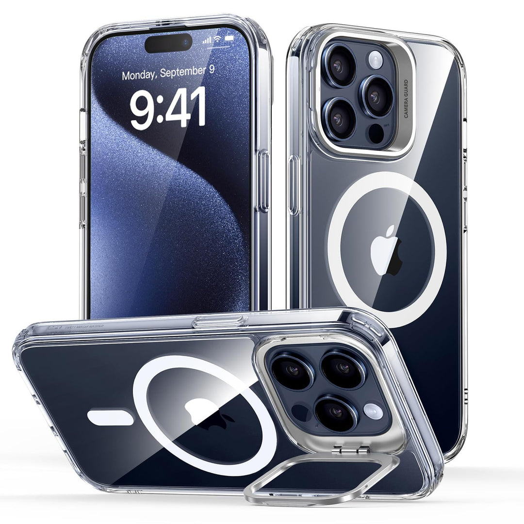 ESR für iPhone 15 Pro Max Hülle, kompatibel mit MagSafe, Militärnorm Schutzhülle, integrierter Verst