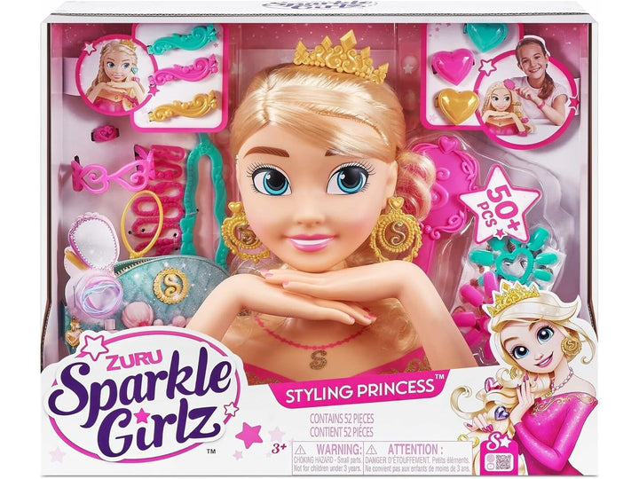 ZURU Sparkle Girlz Barbie Frisierkopf, one Size