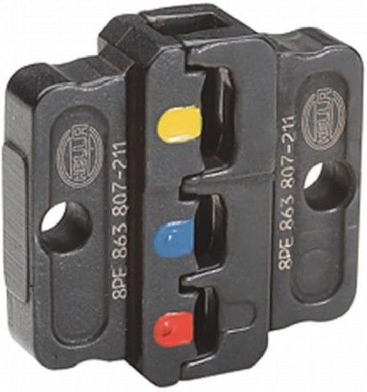 HELLA - Crimpzangeneinsatz-Set - Kunststoff - schwarz/weiss - Profi - Set - 8PE 863 807-821