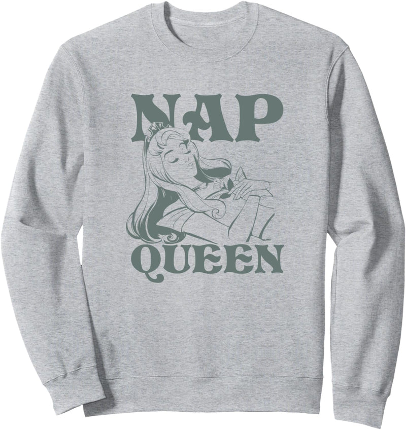 Disney Sleeping Beauty Aurora Nap Queen Laying Down Sweatshirt