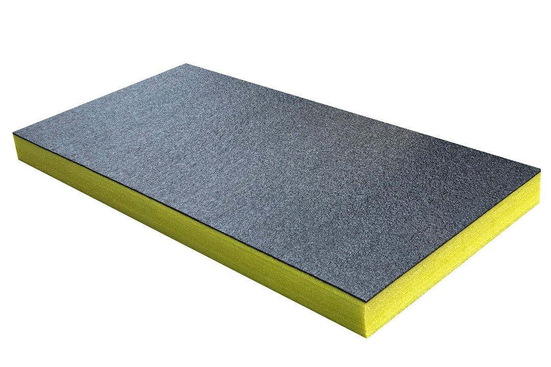Shadow Foam Medium Sheet - 1000mm x 500mm | Schneiden und Abziehen Schaumstoff für Werkzeugkasten-Or