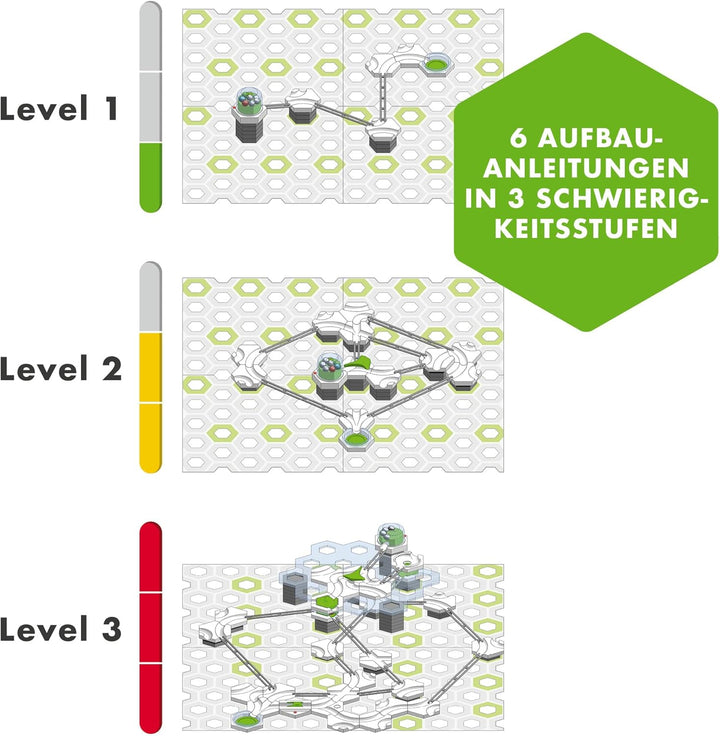 Ravensburger GraviTrax Power Starter-Set Launch - Erweiterbare Kugelbahn mit elektronischen Elemente