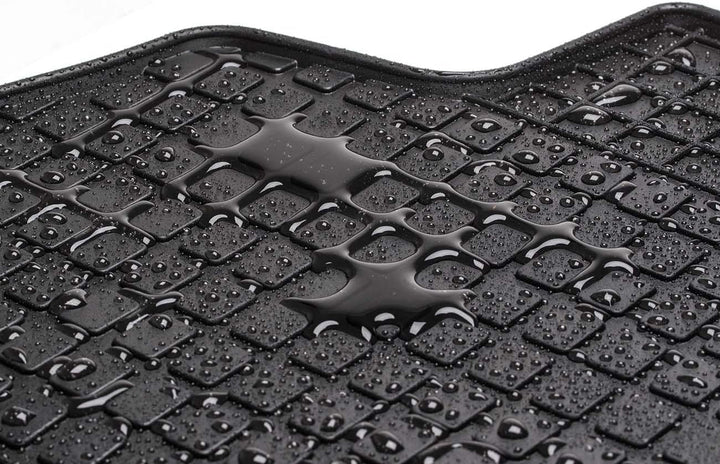 PETEX Gummimatten passend für 208 ab 04/2012-10/2019 / 2008 ab 06/2013 Fussmatten schwarz 4-teilig