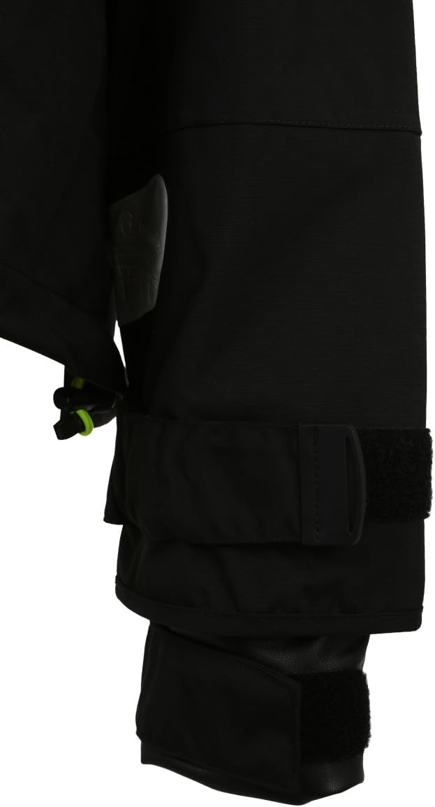Bermudes Herren Funktionale Regenjacke Wasserdichter Spoiler XS Schwarz/Dunkelgrau, XS Schwarz/Dunke