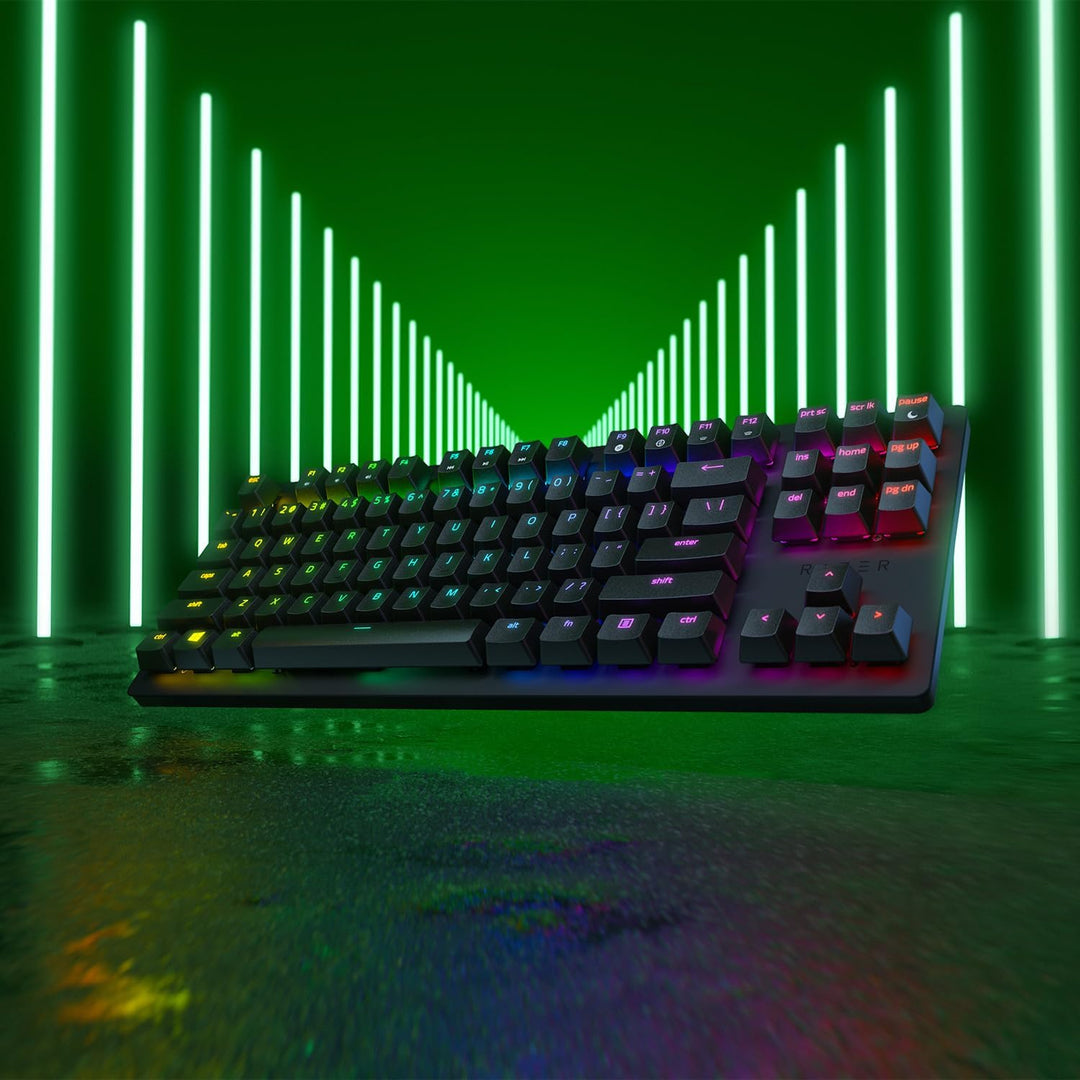 Razer Huntsman Tournament Edition (Red Switch) - Gaming-Tastatur ohne Ziffernblock (Lineare Optische