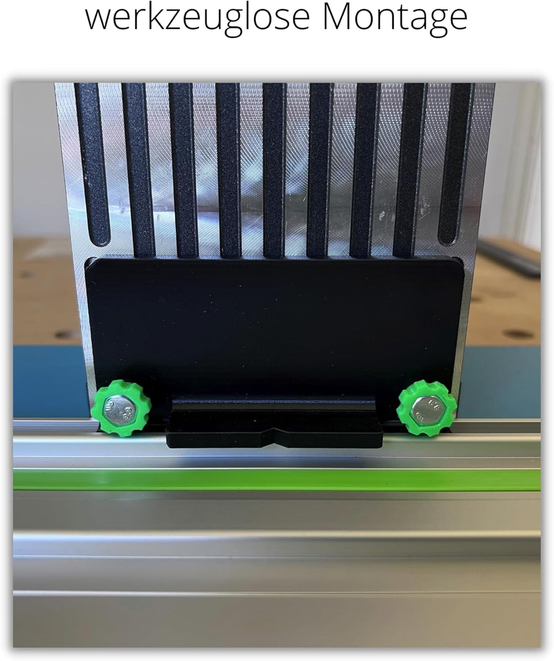 3DHerb Adapter kompatibel mit lamello Classic X Top 10 und Top 21 Fräse passend zur Festool Führungs