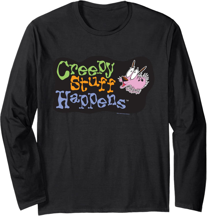 Courage the Cowardly Dog Creepy Stuff Happens Langarmshirt