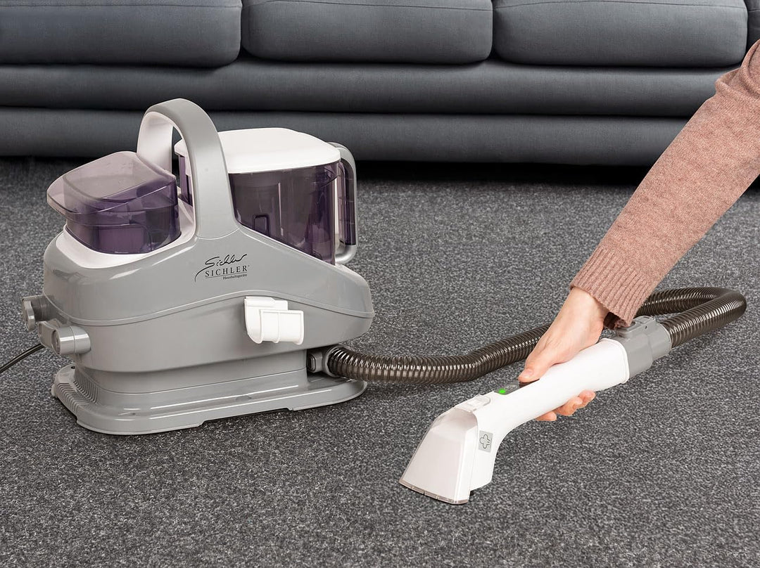 Sichler Haushaltsgeräte Dampfsauger: Dampf-Waschsauger für Polster, Textilien, Autositze, 1350 Watt,