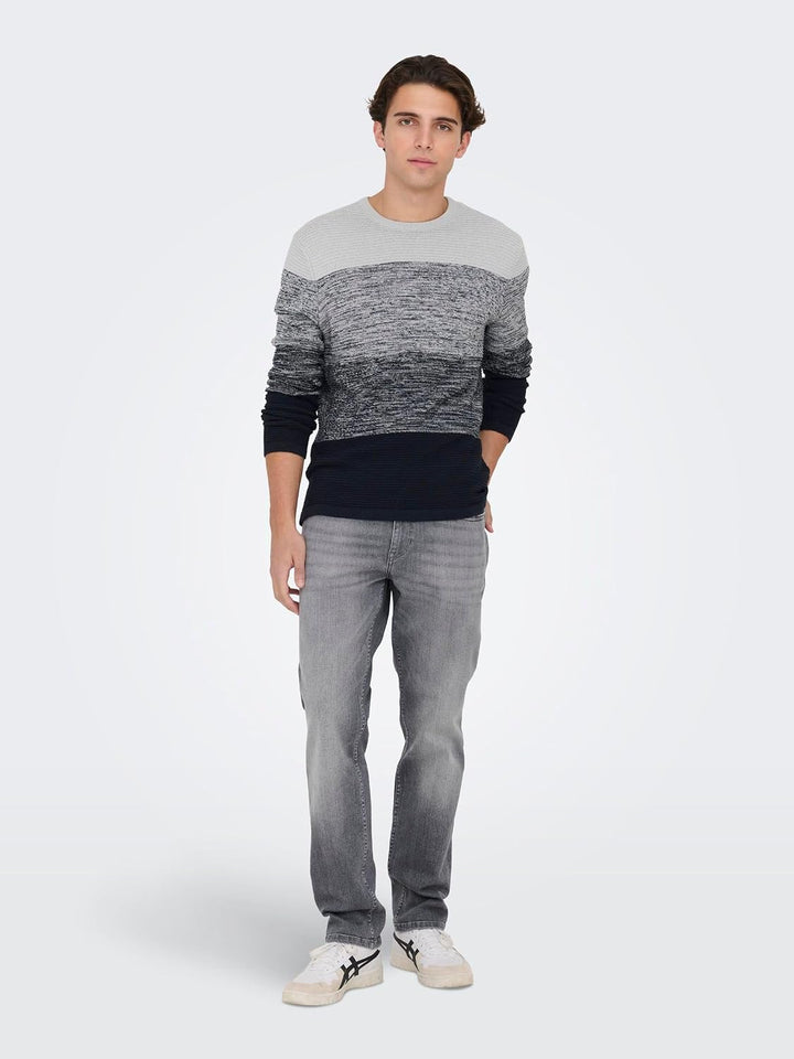 Only & Sons Male Normal geschnitten Jeans ONSWEFT Mittlere Taille Normal geschnitten Jeans 27W / 32L