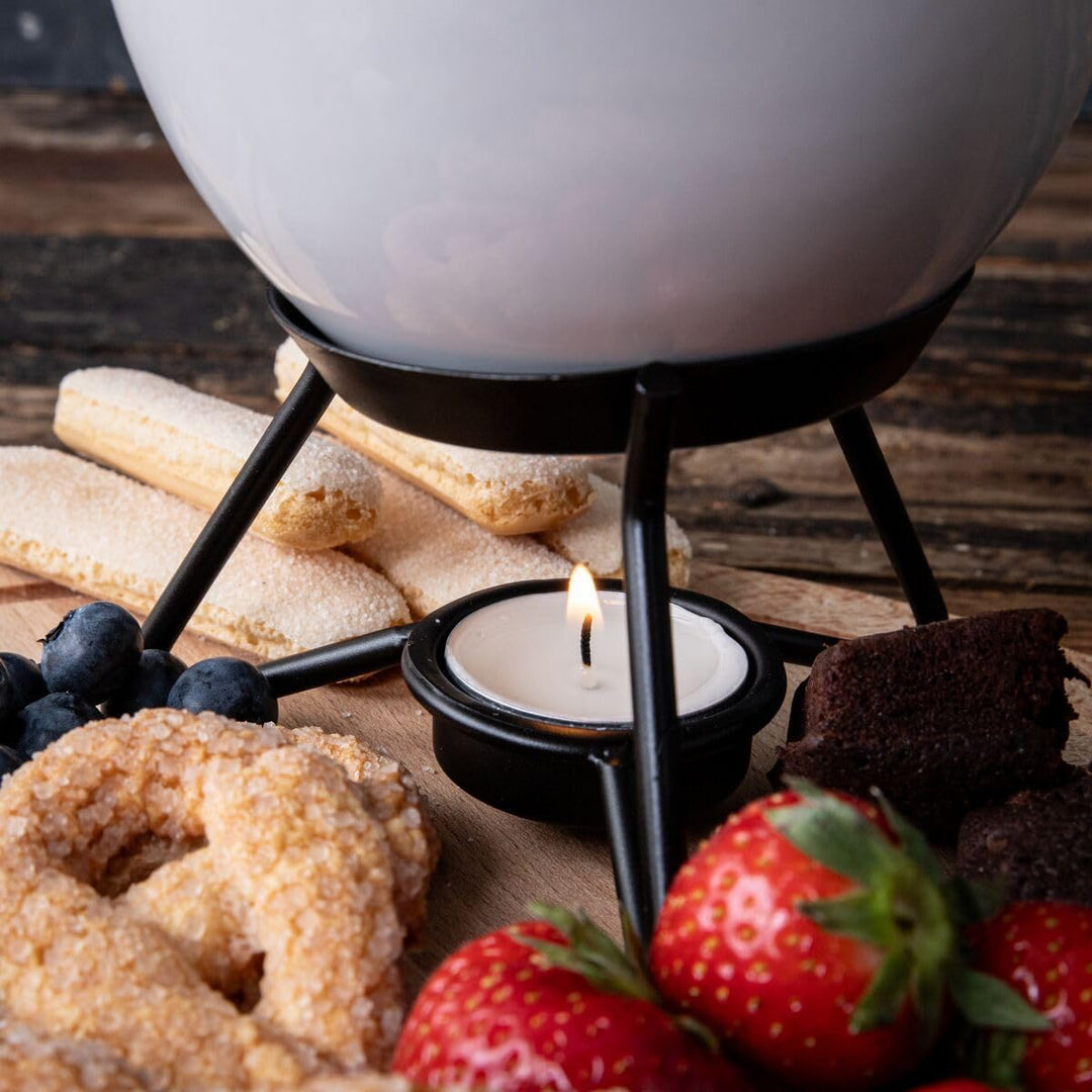 Boska Choco Fondue Petit Marie/Schokoladenfondue-Set „au bain-marie“ / Ohne Anbrennen/Mikrowellengee