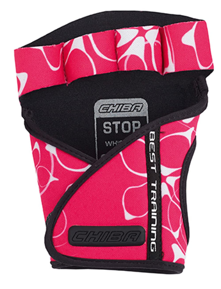 Chiba Damen Handschuh Motivation Glove L pink/Weiss/Schwarz, L pink/Weiss/Schwarz