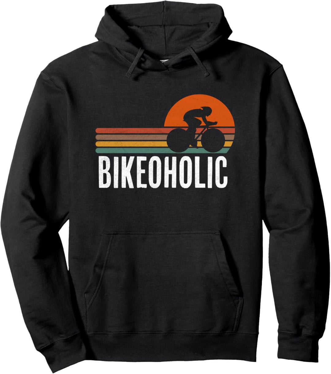 Rennrad Bikeoholic Bike Racing Strassenrennen Pullover Hoodie