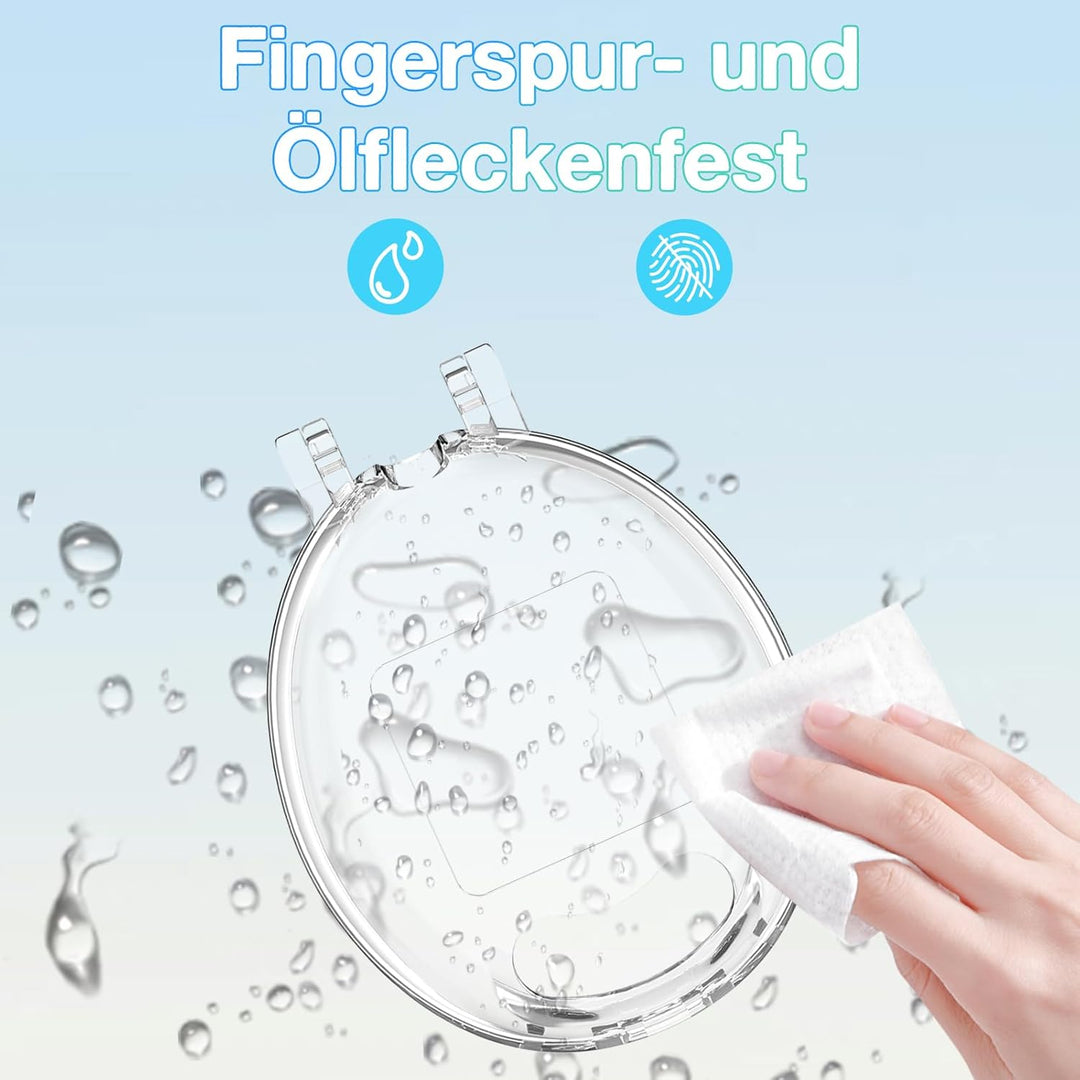 Für Tamagotci Original, Transparenter PC-Flip-Schutzcase, leicht zu montieren, Kratzfest & schützend