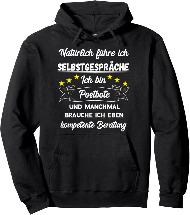 Briefträger Briefe Lustiger Lieferspruch Pullover Hoodie