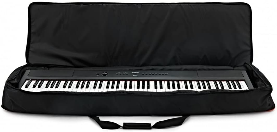Gear4Music 88 Tasten Tastaturtasche Tragetasche Leichte 20mm Polsterung