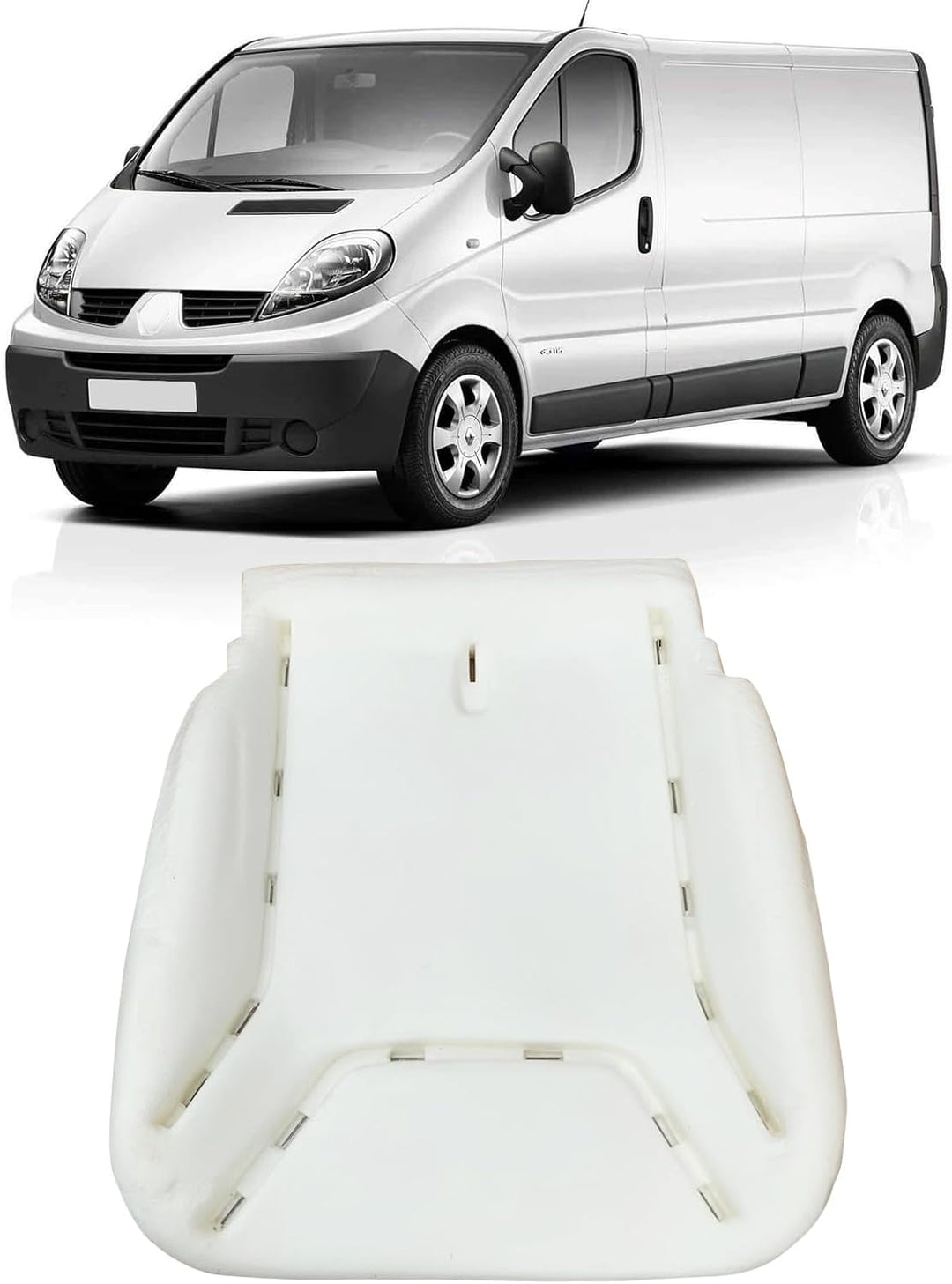 BREMER SITZBEZÜGE Sitzpolster kompatibel mit Opel Vivaro A ab 2001-2014 Schaumpolster Sitzschaum Vor