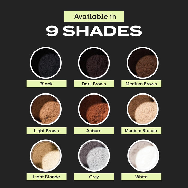 Toppik Haarfasern, Mittelbraun, natürlich gewonnene Fasern aus Keratin für voller aussehendes Haar 5